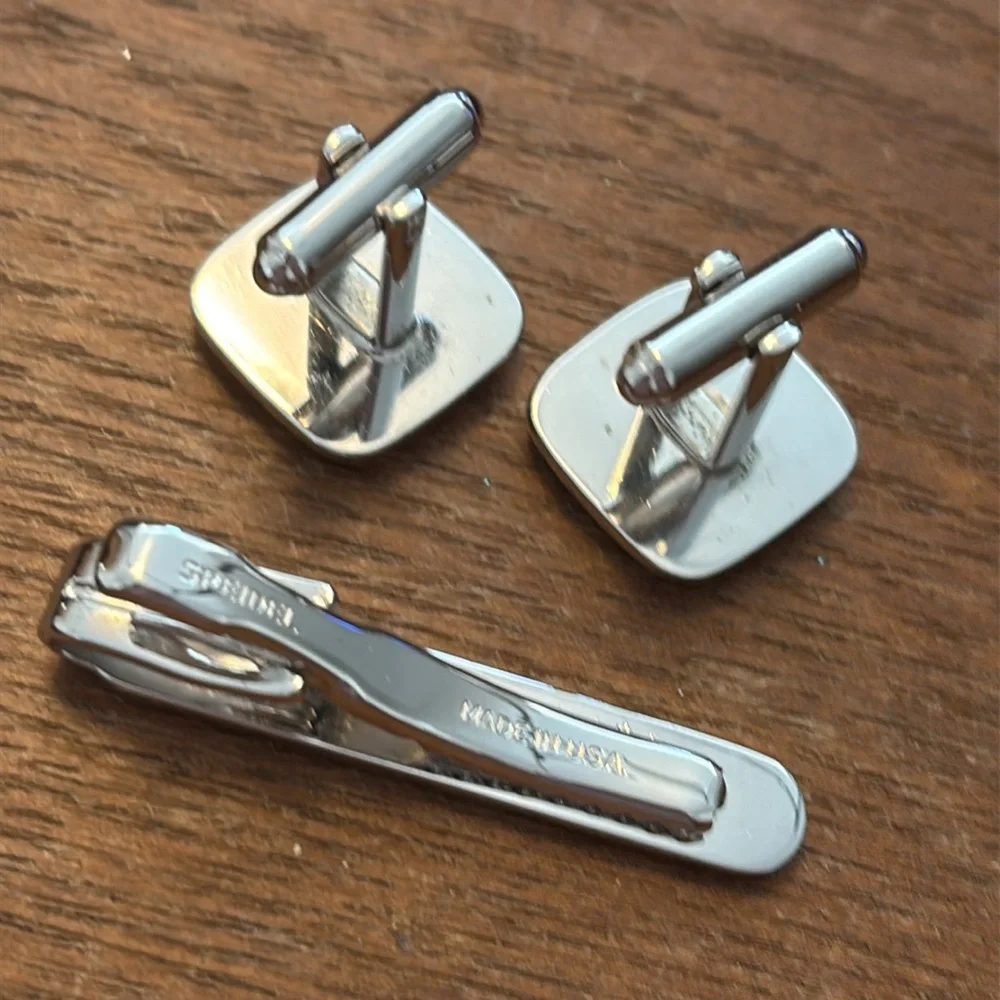 SPEIDEL Cuff Links and Tie Bar